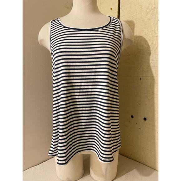 Carve‎ Designs Womens Large Tank Top Swim UPF Striped Racer Back Outdoors - Picture 1 of 8